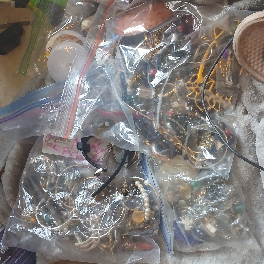 Lots of costume jewelery